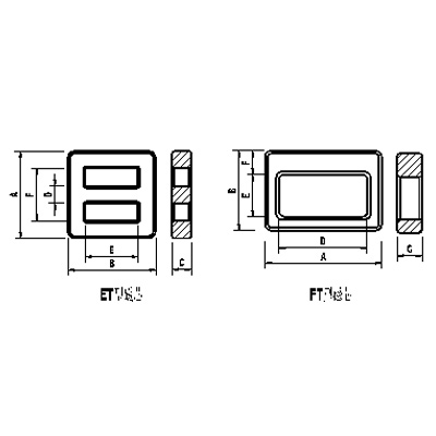 ET、FT型高导磁芯